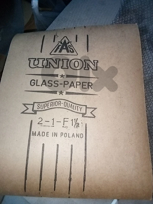 vintage glass paper