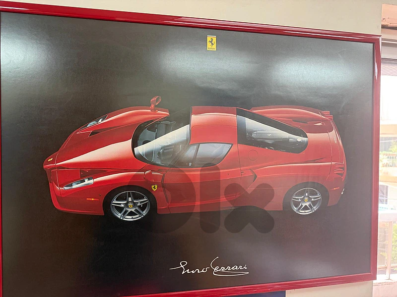 Ferrari Enzo Profile & "Enzo Ferrari" Facsimile Signature poster Ferrari Enzo Profile & "Enzo Ferrari" Facsimile Signature poster