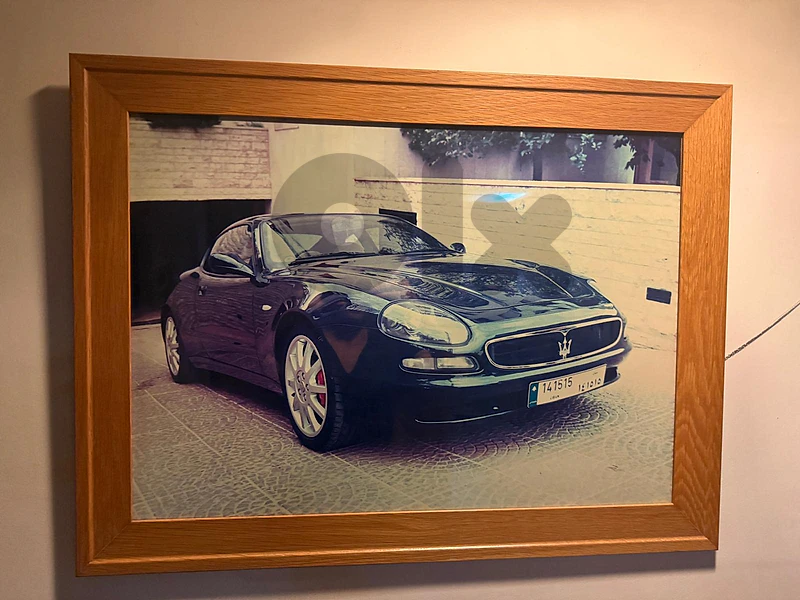 Maserati 3200 GT / Coupé Driveway Framed Print