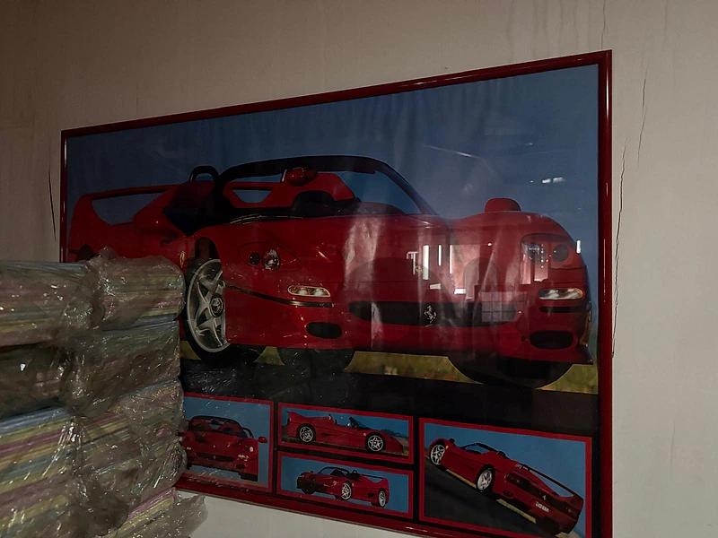 Ferrari F50 Multi-Panel Studio Framed Poster