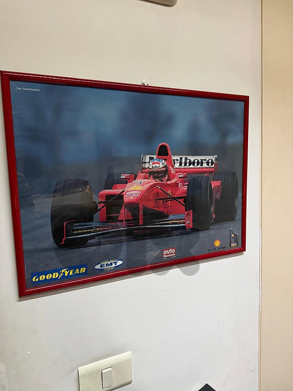 Scuderia Ferrari Formula 1 Promotional Framed Poster