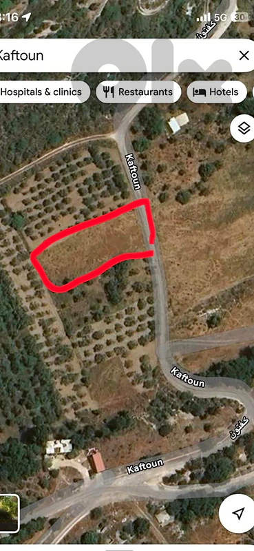 Land In Kaftoun El Koura for Sale