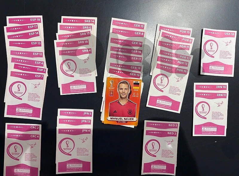 Panini stickers fifa qatar 2022