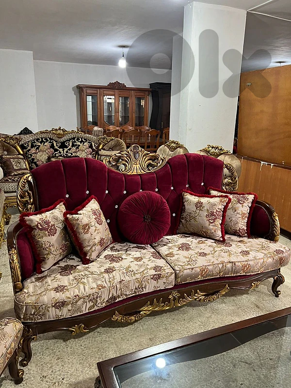 طقم كنبايات حفر خشب زان ست قطع وطاولة