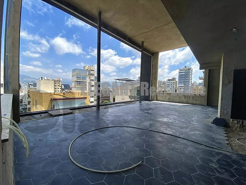 Terrace for Rent | Panoramic City View | Main Road Badaro