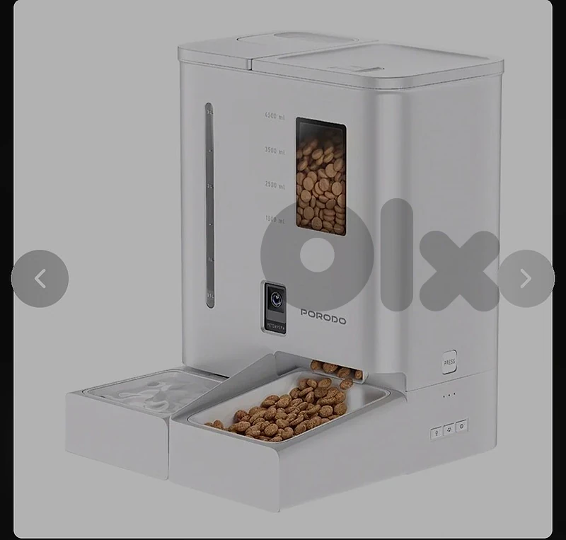 automatic feeder and litter box
