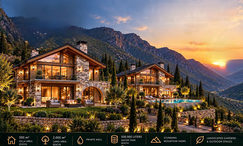 Dhour Zahle Luxury Villas under construction, payment facilities #7001