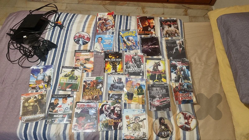 PS2 Console And Games