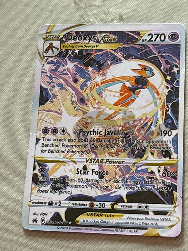 pokemon Deoxys Vstar