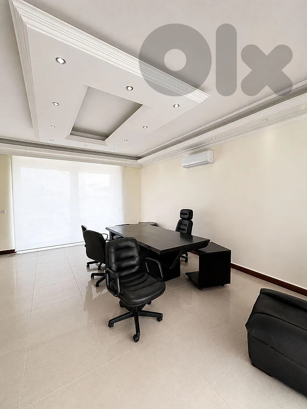 Renovated office with terrace and open view in Furn ElChebbak for sale