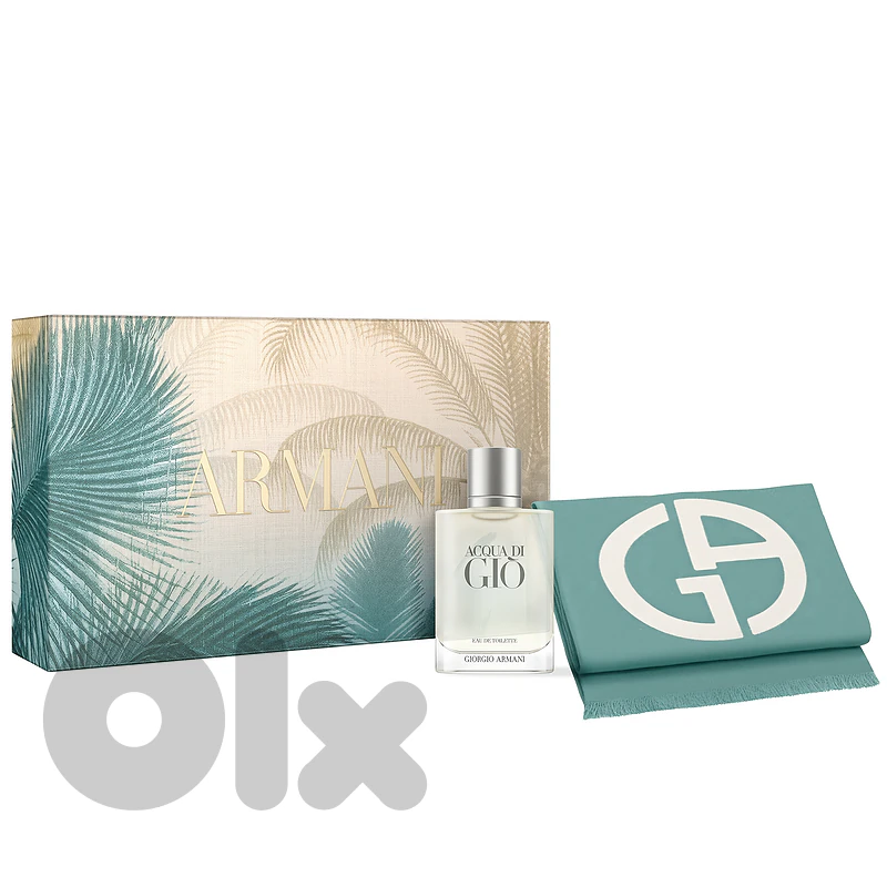 Giorgio Armani Acqua di Giò Eau de Toilette 100 mL + Beach Towel Gift Set – For Him