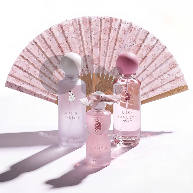 Laverne Glamour (Eau de Parfum 75 mL + Fan) Gift Set