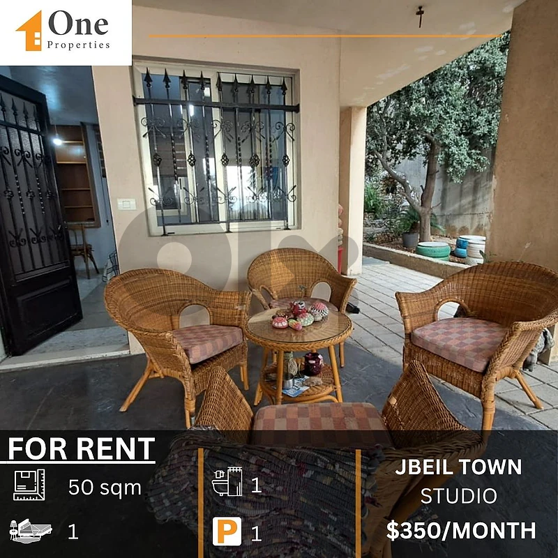 STUDIO / APARTMENT FOR RENT IN JBEIL TOWN
