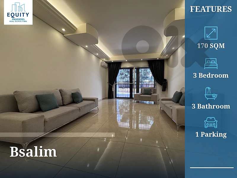 170 SQM Apartment With Terrace For Sale In Bsalim #RH24650
