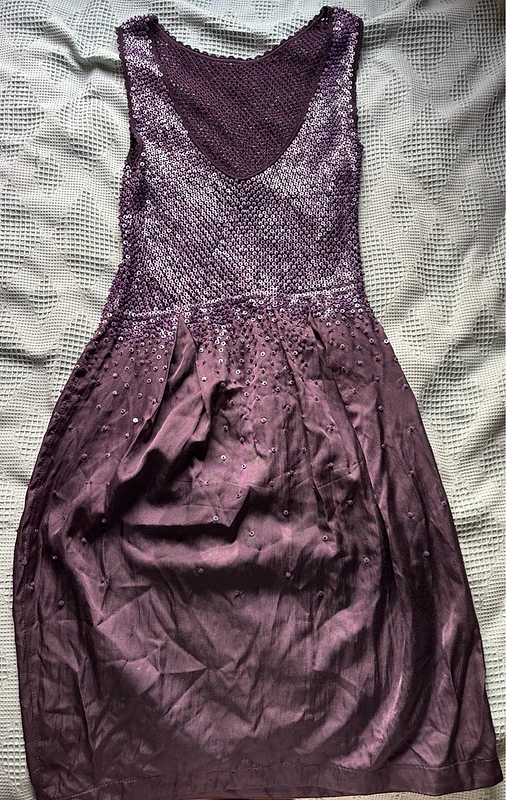 Purple Sequin Beach Cover Up / Bikini Cover Up Purple Sequin Beach Cover Up / Bikini Cover Up