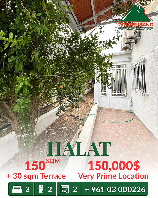 150 Apartment For Sale in Halat حالات with 30 sqm Terrace