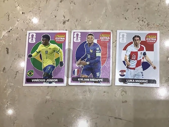 selling world cup stickers