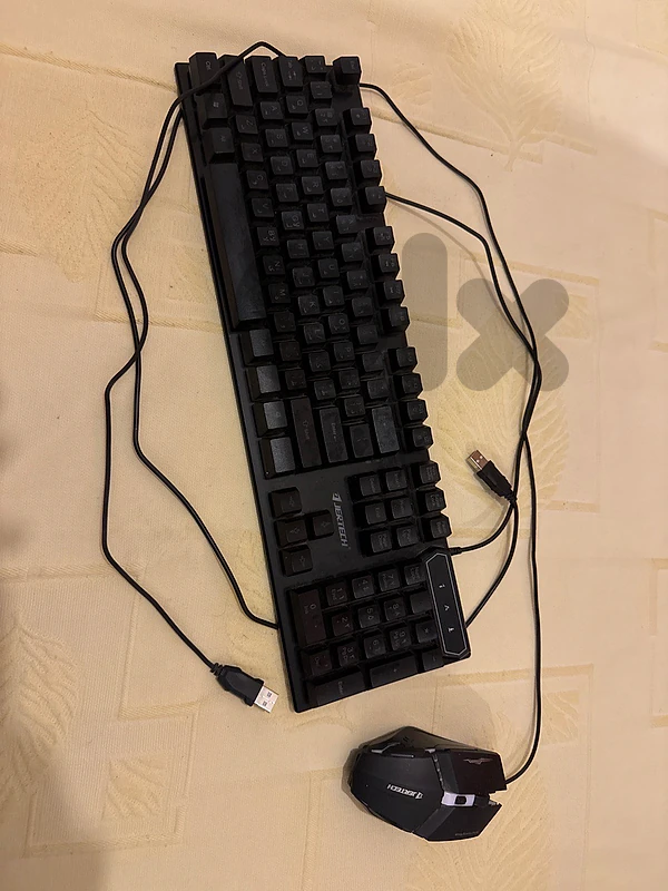 Keyboard and mouse (for gaming)