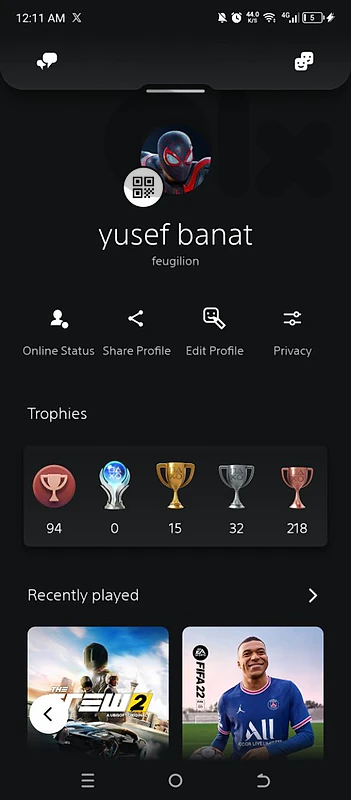 ps account