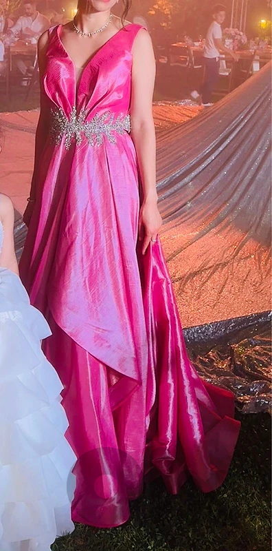 Gorgeous Fuchsia Evening Gown