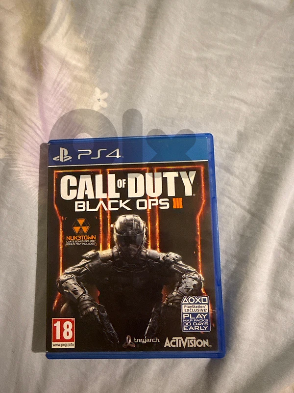 call of duty black ops III used like new ps4 (works on ps5)