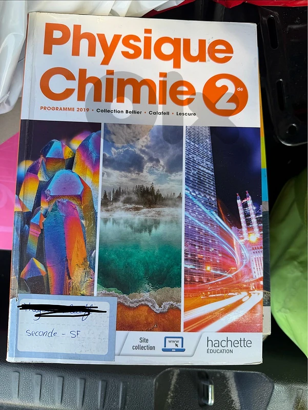 PHYSIQUE , CHIMIE - 2ND