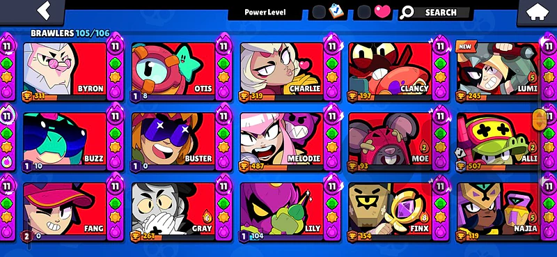 brawl stars account