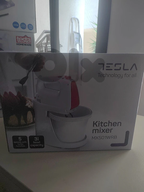 Tesla mixer, عجانة حجم ٣ ليتر