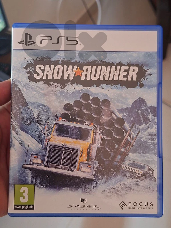PS5 Game snow runner