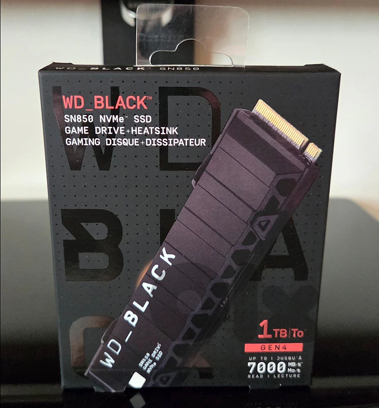 WD BLACK NVMe 1TB SDD