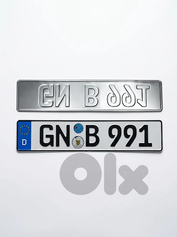 Deutchland(germnay) license plate ///‼️mint condition‼️///