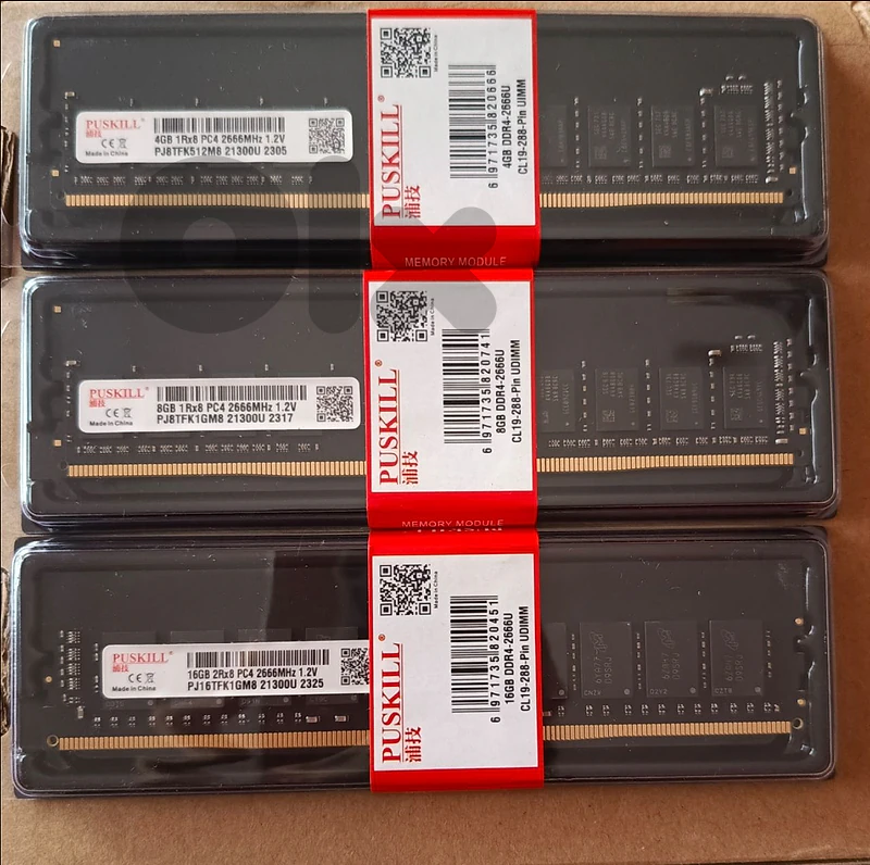 4GB DDR4 2666MHz — Desktop RAM (Brand New, Sealed)