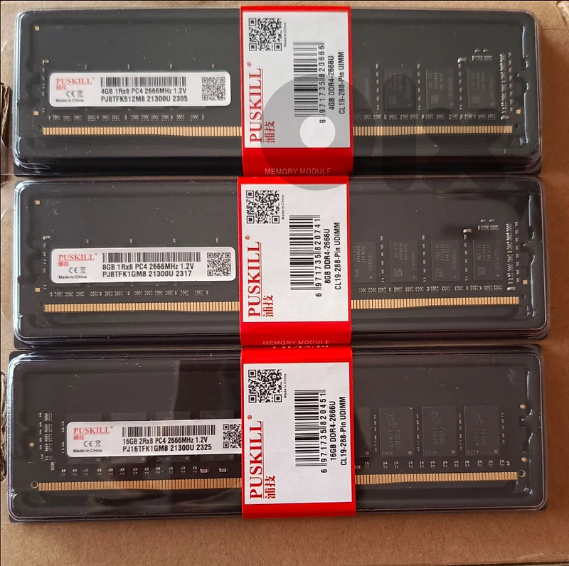 16GB DDR4 2666MHz — Desktop RAM (Brand New, Sealed) 16GB DDR4 2666MHz — Desktop RAM (Brand New, Sealed)