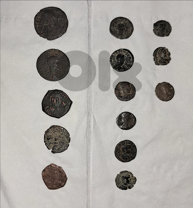 14 Roman Coins - Discount