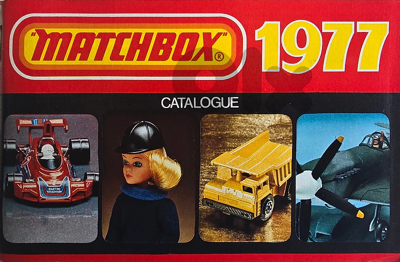 Original MATCHBOX 1977 pocket Catalogue, 80 pages Full color, mint