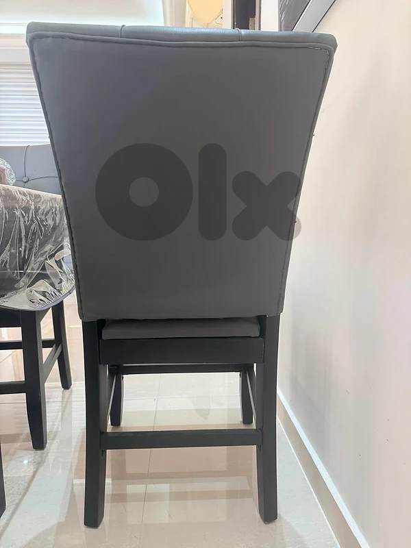dining chairs gray black