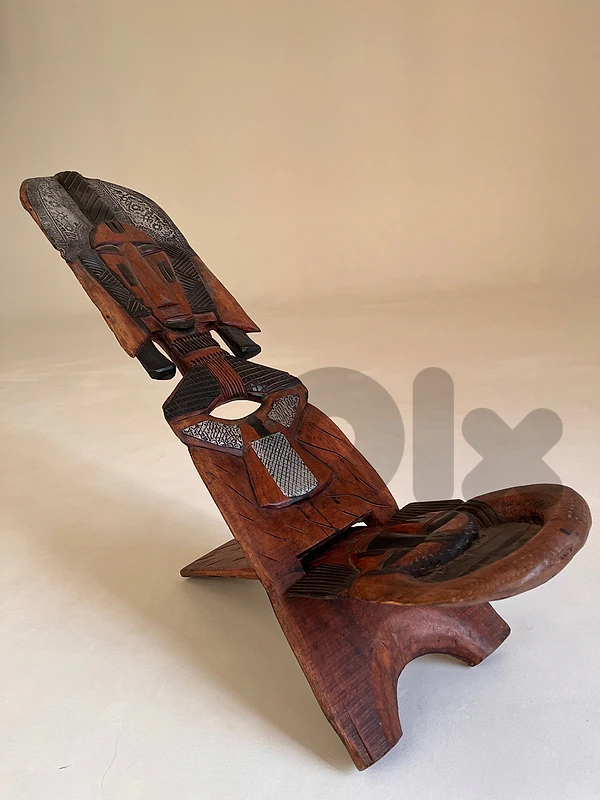 hand made african chair