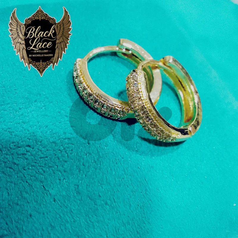 Brazilian gold earrings