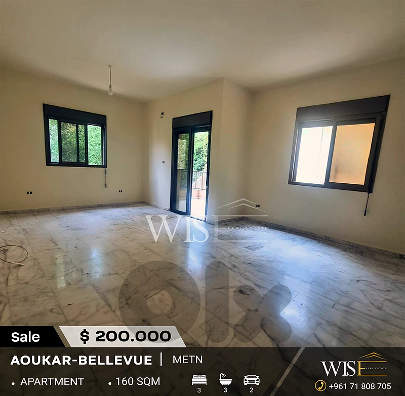🏡 160 SQM Apartment for SALE in Awkar - Bellevue!