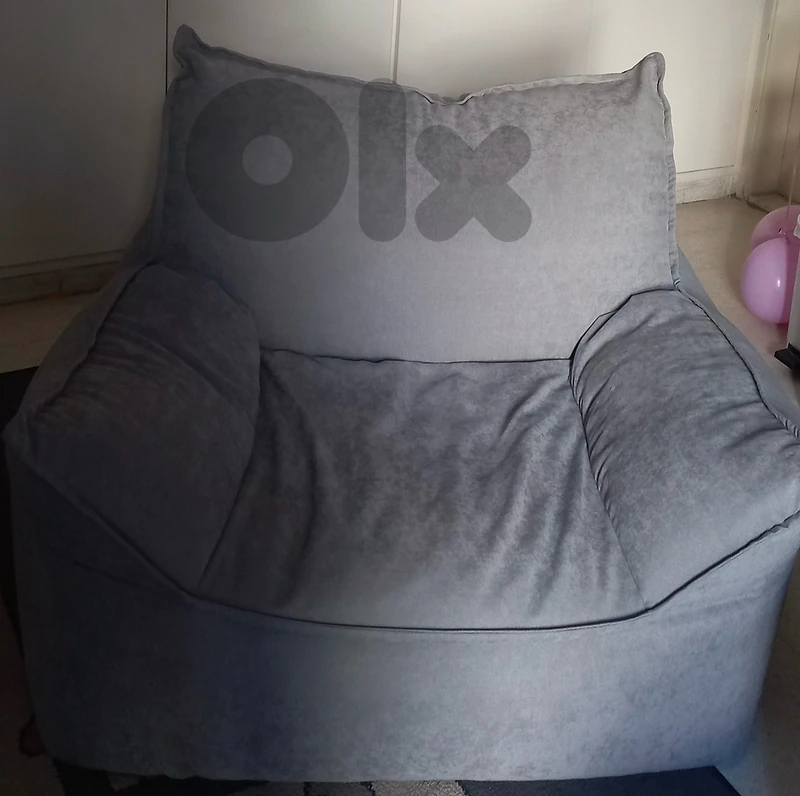 pouf grey