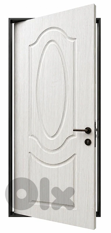 Classic White Oval Molded Door