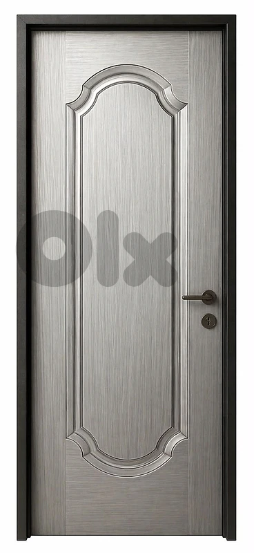 Classic Silver Grey Arched Molded Door