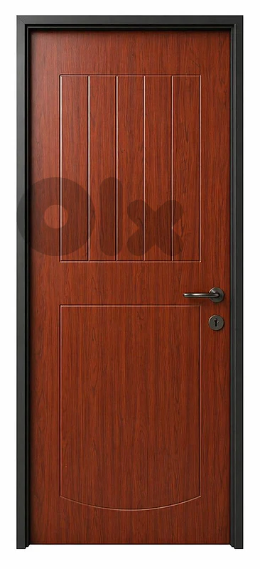 Rustic Modern Mahogany 2-Panel Cottage Door