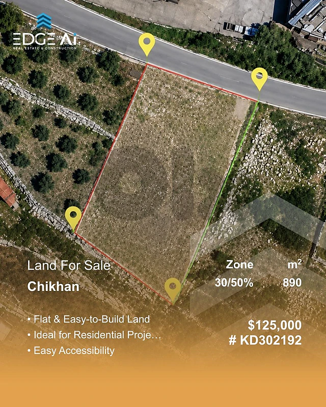 Land for sale,chikhan jbeil #KD302192