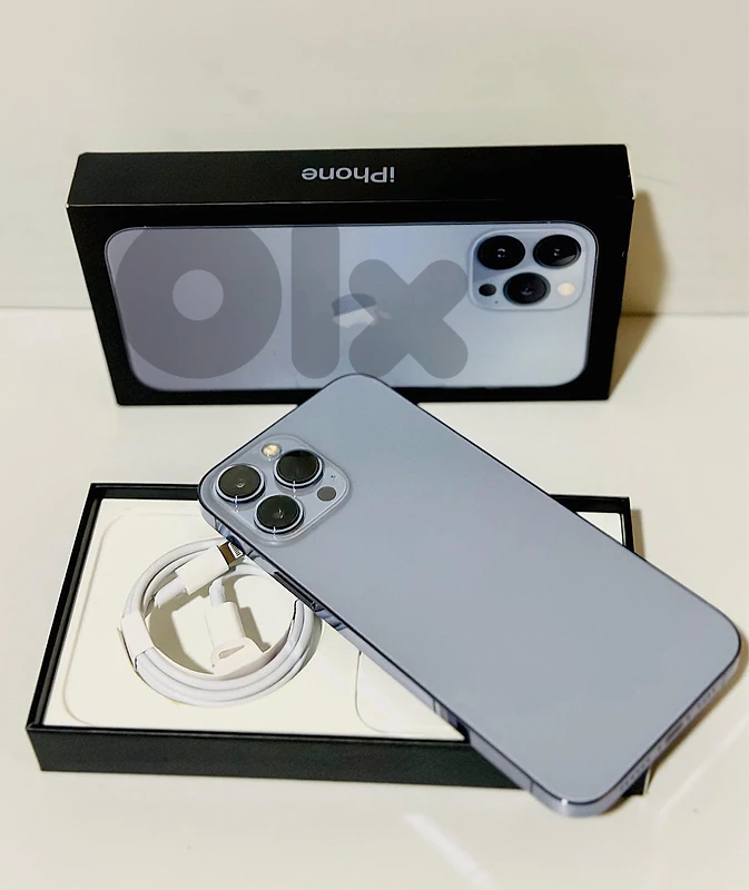 13 promax 256 gb blue sky