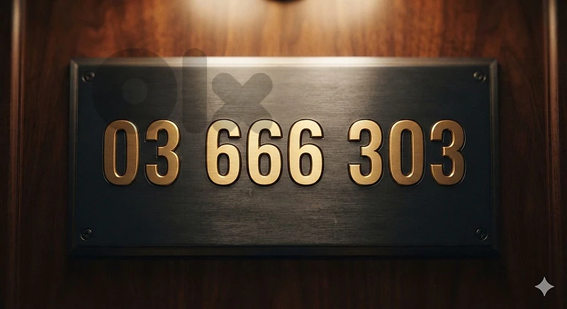Touch Golden Number 03 666 303