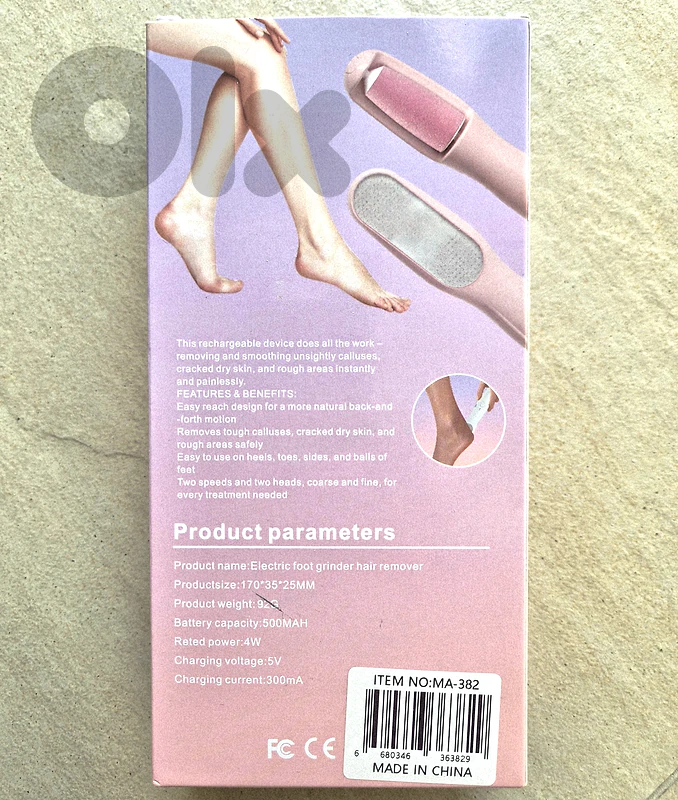 Foot Callus Remover - Skin Grinder & Hair Remover