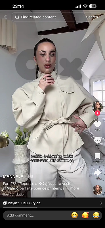 MANGO trench jacket new