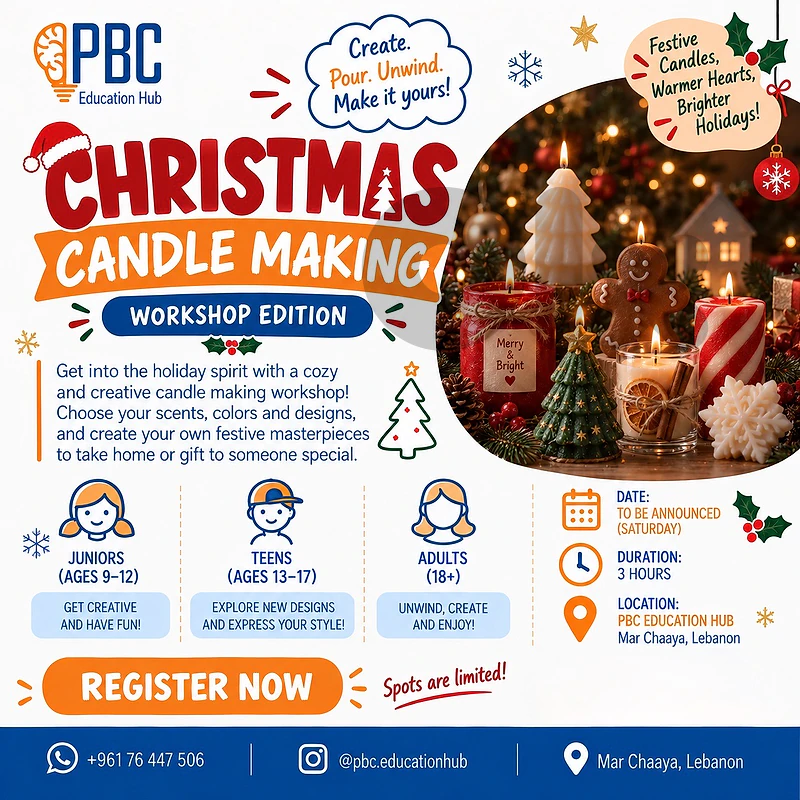 Candle Making Workshop - Halloween & Christmas Edition