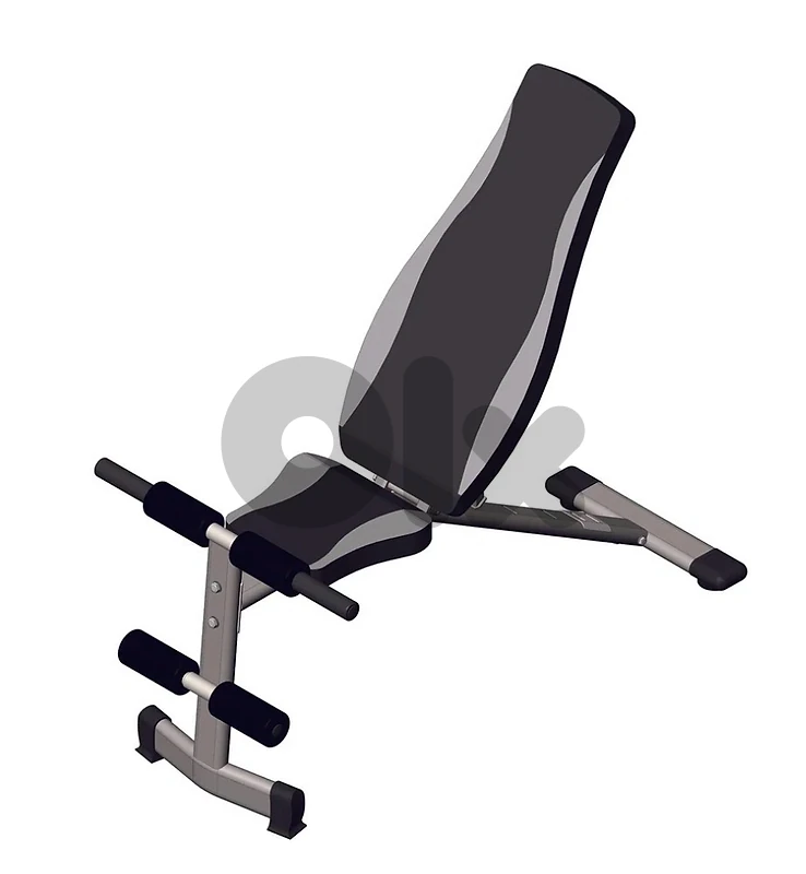 Adjustable Bench Heavy duty Black / Gray